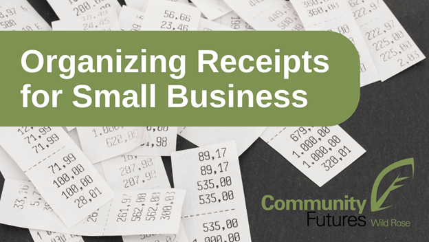 Organizing Receipts for Small Business
