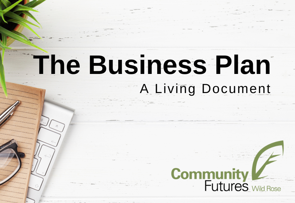 The Business Plan header